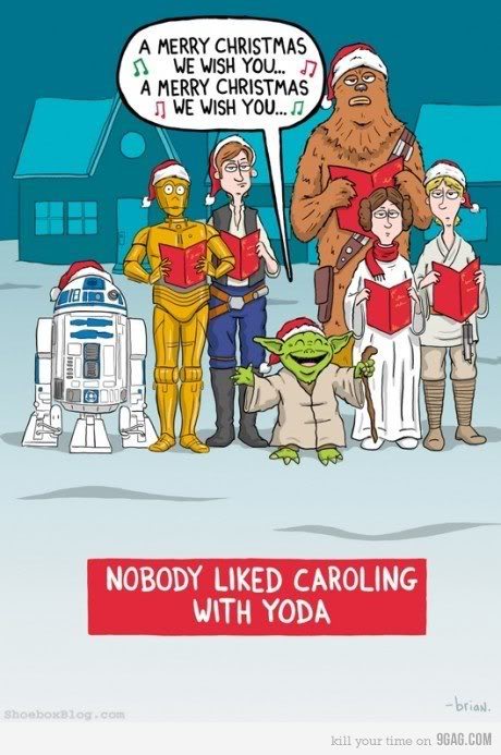 Caroling With Yoda