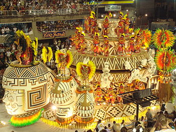 Carnival in Rio de Janeiro. Deutsch: Karneval ...