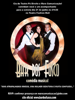 Estreia: Comédia Musical “Bar dos Fusco” no Teatro Fashion Mall