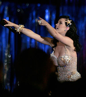 Katy Perry at the Life Ball 2009, Rathaus, Vienna.