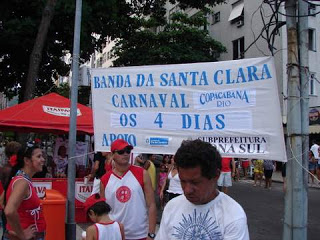 Banda da Santa Clara - Copacabana - Rio de Janeiro